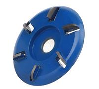 Aumotop Cuchilla Eléctrica para Tallar Madera, Cortador de Acero de Tungsteno Alto Rendimiento para Proyectos Carpintería, 90mm, 1x (#2)