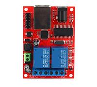Aumotop Módulo Controlador DC5V-24V con Tablero de Relés, Relés Integrados, Ideal para Proyectos Automatización del Hogar, Entusiastas del Bricolaje