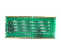 Aumotop Probador de Memoria de Computadora, Indicador LED, Probador DDR4 Avance Inverso para Placas Base, Material PCB PC