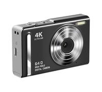 Aundhegrtt Cámara de Entrada A con Flash LED CCD Retro de 64MP y Píxeles HD, Autoenfoque.