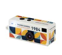 Aundhegrtt Cámara de Pulgar con Pantalla Abatible de 0,96 Pulgadas, Mini Cámara Digital Retro CCD 1080P, Videocámara Muy Pequeña, Grabadora de Vídeo B
