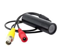 Aundhegrtt Cámara Mini CCD de Metal con Forma de Bolígrafo, 2 MP, HD, Visión Diurna y, Resistente Al Agua IP66, Interfaz BNC, para Interiores y Exteriores.