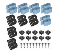 Aundhegrtt Correas para Enrollador de Cubierta Solar de Piscina, Kit de Sujeción de Tubo y Manta para de Enrollador de Piscina.