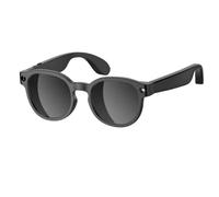 Aundhegrtt Gafas Inteligentes AI Gafas de Traducción AI Cámara HD de 8MP Imagen 4K Grabación de Llamadas por Bluetooth Música Gafas de Sol Inteligentes Negros