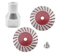 Aundhegrtt Juego de Hojas de de Piedra de Pulido de 1.57" con de 5/8"-11 para Mármol, Arenisca, Concreto y Azulejos. Mármol, Arenisca, Concreto, Azulejos.