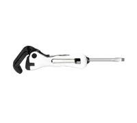 Aundhegrtt Llave de Manija Corta en Miniatura Herramienta de Llave en Miniatura Herramienta Multifuncional