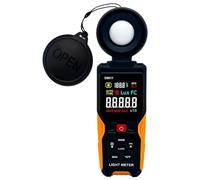 Aundhegrtt Medidor de Iluminancia Digital S8811 Medidor de Luz 200,000Lux Luxómetro para Fotografía Cultivar Plantas Fotómetro LED Medición de Intensidad de Iluminación Brillo