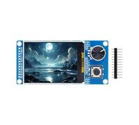 Aundhegrtt Pantalla de Visualización TFT LCD de 2.4 Pulgadas con Interfaz SPI y Módulo de Codificador Rotativo EC11 Kit de Desarrollo Electrónico