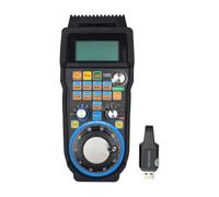 Aundhegrtt Rueda de Mano Inalámbrica MPG, Mando A Distancia de 4 Ejes, Receptor USB para Máquina de Fresado CNC.