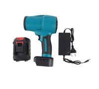 Aundhegrtt Secador de Pelo con Ventilador de Alta Potencia Sin Escobillas, Soplador Portátil, Quitanieves, Soplador de Hojas, Herramienta Eléctrica de Velocidad Infinita con Batería (UE)