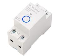 Aundhegrtt Temporizador WiFi Interruptor WiFi 2P 40A Programable Control APP Tuya Control por Voz Tiempo Inteligente para el Hogar