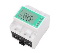 AUNMAS Disyuntor de Medidor de Energía WiFi 80A Trifásico de 4 Cables con | Protección contra Sobre/bajo Voltaje, Control Remoto a Través de Smart Life/, Compatible con Assistant, para Equipos