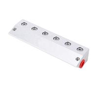 AUNMAS Pistola de Soplado de Aire, Soplador de Aire Comprimido de Aleación de Aluminio de 150 Mm con Puerto de Rosca de 1,4 Pulgadas, Boquilla de Alta Presión para Eliminación de Polvo y Agua en Uso