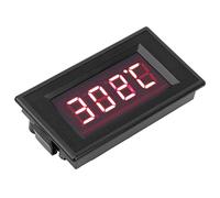 AUNMAS Termómetro Digital Industrial, Probador de Termopar Tipo K con | Bajo Voltaje AC220V a AC12V, Montaje en Panel Integrado, Actualización Rápida de 150 Ms, para Calderas y Equipos de