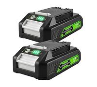 aunstarwei 2 paquetes de 24 V 3,0 Ah batería de repuesto para Greenworks 24 V batería 29842 29852 BAG708 BAG711 compatible con herramientas de batería Greenworks 24 V 20352 22232 2508302