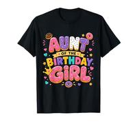 Aunt of The Birthday Girl Donut Party Theme Camiseta
