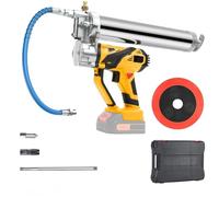 AUORUSI Engrasadora Bateria 12000 PSI para Baterías Makita de 18 V, 6 oz/min Engrasadora Manual,Manguera Flexible de 50cm,Engrasadora Eléctrica con luz LED súper Brillante (batería no incluida)