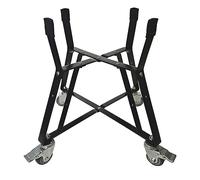 Aura Outdoor Products Carrito rodante para grandes parrillas Kamado, accesorios para huevos verdes grandes con recubrimiento en polvo