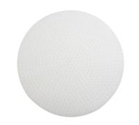 Auratrove Alfombrilla de silicona para olla arrocera, resistente al calor, almohadilla antiquemaduras para cocinas comerciales, evita quemaduras, forro blanco reutilizable, 18-40 cm