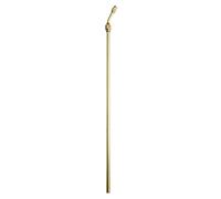 Auratrove Boquilla pulverizadora ajustable, lanza telescópica de acero inoxidable para pulverizador de hombro de 3 a 8 L, varita extensible de 37 a 75 cm con chorro de niebla