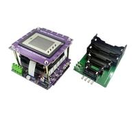 Auratrove Probador electrónico de carga de 150 W CC, analizador de capacidad de batería de 0 a 200 V 30 A con WiFi para aplicación Tuya, pantalla a color de 2.4 pulgadas para cargador USB, kit de
