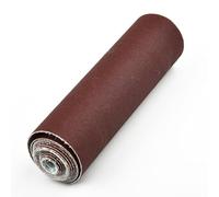 Auratrove Rollo de tela de esmeril, papel de lija de 1 m x 100 mm para moler, pulir y tallar madera, rollo de papel abrasivo flexible de grano 80-600