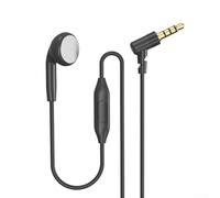 Auriculares con cable de un solo lado de 120 cm, cable ligero, aislamiento de ruido, para sistema de conferencias, guía turística (ángulo de 3,5 mm)