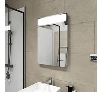 AURLANE Espejo para Cuarto de baño, Madera de ingeniería, Multicolor, Talla única