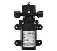 Ausla Bomba de Diafragma de Alta Presión DC 12V 70W 6L/Min, Autocebante para RV Marina Barco Césped