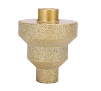 Ausla Broca de Chaflán Escalonada de Diamante Broca de Pagoda Soldada Carborundo de Acero de Aleación M14 20 Mm 35 Mm 50 para Baldosas de Hormigón Agrandamiento de Orificios de Granito de Mármol