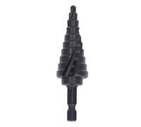 Ausla Broca Escalonada HSS M2 Broca con Ranura en Espiral, 9 Pasos, 4 Vástago Hexagonal de 20 Mm, Punta de 118 Grados para Metal, Madera, Plástico, Taladros Inalámbricos, Electricistas, Instaladores
