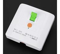 Ausla Enchufe de Pared con Protector de Fugas, 40 A, 220 V, Interruptor de Disparo Rápido de 3 Polos para Aire Acondicionado y Calentador de Agua Eléctrico, Uso Interior en Cocina, Baño, Hotel,