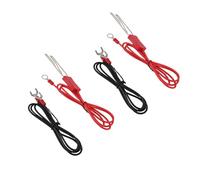 Ausla Kit de Conector para Cerca de Acero Inoxidable, Terminal M8 | Paquete de 2 estacas de tierra, conexión de cable de 8 mm, 102 g por conector, fijación de cercas para ganado, uso en
