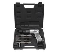Ausla Kit de Martillo Neumático, Aleación de Metal, Herramienta de Taladro de Cincel Neumático de Alta Resistencia con Impacto de 4500 RPM para Mantenimiento de Carrocería y Eliminación de óxido de