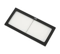 Ausla Lente de Soldadura de Aumento Lente de Repuesto para Casco de Soldadura Negro 1.0 Dioptrías Bloqueo UV Prevención de 5 X 4 Cm para Trabajos de Protección de Corte de por (1.0)