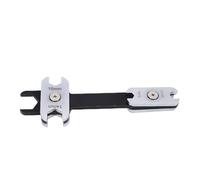 Ausla Llave Universal 8 en 1, Llave Ajustable Métrica de Acero 40Cr V de 8-19 Mm con Cabezal Multiposición de 360°, Tamaños, Agarre Compacto para Reparación Mecánica de Automóviles y Motocicletas