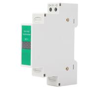 Ausla Medidor de Voltaje, Voltímetro Digital de Riel DIN para PC para CC de 11 V a 310 V, Pantalla LED Grande, Salida de Conmutación de Aislamiento Completo, Monitor de 3 Dígitos para Paneles de