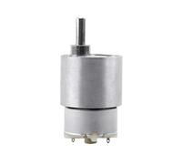 Ausla Motor Eléctrico Motor de Engranaje CC de 37 Mm de Reducción de par Alto de 12 V 3,5 RPM para Proyectos de Bricolaje Equipo Agrícola Vehículos y Turbinas Eólicas (70RPM)