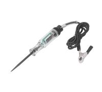 Ausla Pluma de Prueba Automotriz, Probador de Circuito LED de Acero Inoxidable con Pantalla Digital, Prueba de Resistencia de Corriente de Voltaje, Clip de Alambre de Resorte, para Mecánicos de