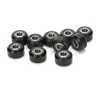 Ausla Polea Loca POM Rueda Loca de 5 Mm con Rodamiento MR105 Paquete de 10 Piezas de Repuesto de Baja Fricción para Accesorios de Impresora 3D Soporte Estable Mano de Obra Fina 14 a 212F