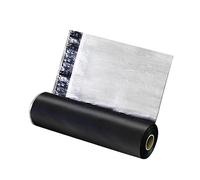 Autoadhesiva Cinta de Betún,Impermeable Cinta de Butilo Asfaltica de Aluminio,Tela Asfaltica de Aislamiento Térmico,Cinta de Reparación de Fugas,para Fugas,Ancho X Largo (0.3x10m)