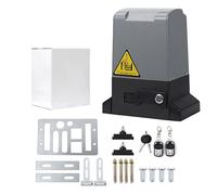 Automatismo Puerta Corredera,Control Smartphone WiFi-Motor Puerta Corredera,Carcasa Anticorrosión,Motor Portal Electrico para Grandes Puertas,Kit Sensor Seguridad(550)