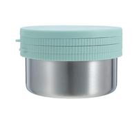 AUTSUPPL Rallador de Queso Multifunción Bol Redondo Rallador de Cocina con 4 Cuchillas Intercambiables Acero Inoxidable, Base Antideslizante, Fácil de Desmontar y Lavar, para Personas