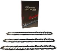 Avalon Procut - Pack 3 Cadena de Motosierra Avalon Procut 3/8 Perfil Nomal 058" - 1.5mm Diente Cuadrado (66 eslabones) Cadena de motosierra compatible con Einhell, Black & Decker, Oregon