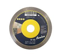 Avalon Serie PRO | Disco de Diamante Porcelánico 115 mm para amoladora. Disco para corte de porcelánico, cerámica, granito y mármol tanto en seco como en húmedo.