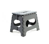 Avalon - Taburete Plegable Multiusos Avalon Fabricado en PVC Resistente. Escalera 1 peldaño o Escalera Plegable para su Uso como Taburete Plegable de Cocina. Este Taburete bajo Mide 27 x 33 x 26,5 cm