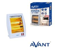 AVANT Estufa de Cuarzo 2 Tubos 800W - Calefactor Eléctrico