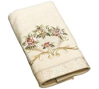 Avanti Linens 5412IVR Rosefan Toalla de Mano, Marfil, 13 x 10 Pulgadas