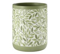 Avanti Linens Accesorios esenciales de baño, papelera, color verde