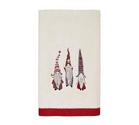Avanti Linens Colección de gnomos de Navidad, algodón, Marfil, Toalla de Mano